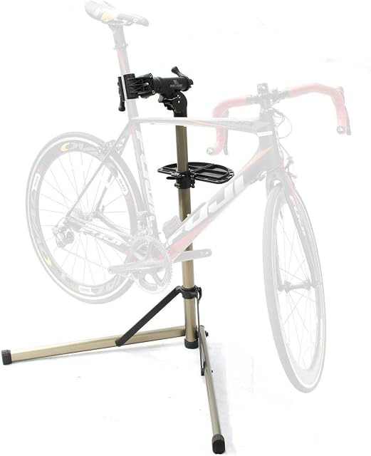 Bikehand Bike Repair Stand (Max 55 lbs or 110lbs) - Home Portable Bicycle Mechanics Workstand - for Mountain MTB Road Bicycles Maintenance