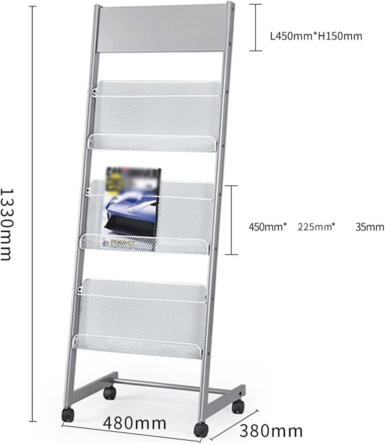 Newspaper Racks Magazine Rack Magazine Rack Newspaper Rack Floor Advertising Rack Metal Di