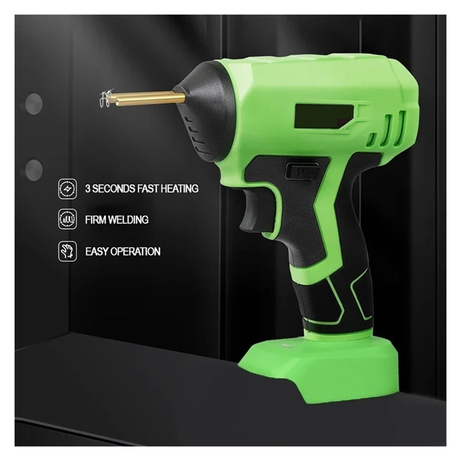 Kunststoff-Schweißgerät, Auto-Panel-Riss-Reparatur-Kit, Thermo-Schneiden, Heißhefter, Reparatur-Werkzeug-Set Einfach Zu Bedienen