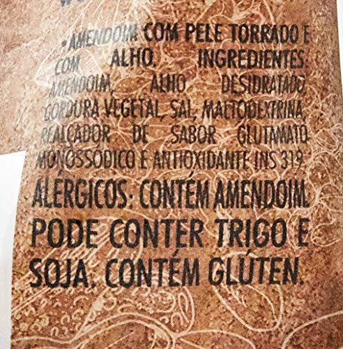 Amendoim Torrado De Boteco Com Lascas De Alho Dori 320G