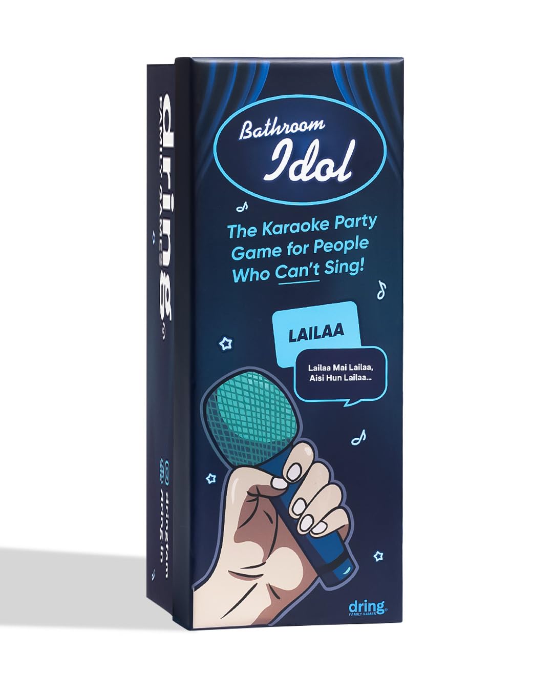 Bathroom Idol - The Karaoke Party Game for People Who Can't Sing | Bollywood Mode + English Mode |100 Cards, Multicolour, Adults, Teens, 3-12 Players | Perfect for Game Nights!-picture-14