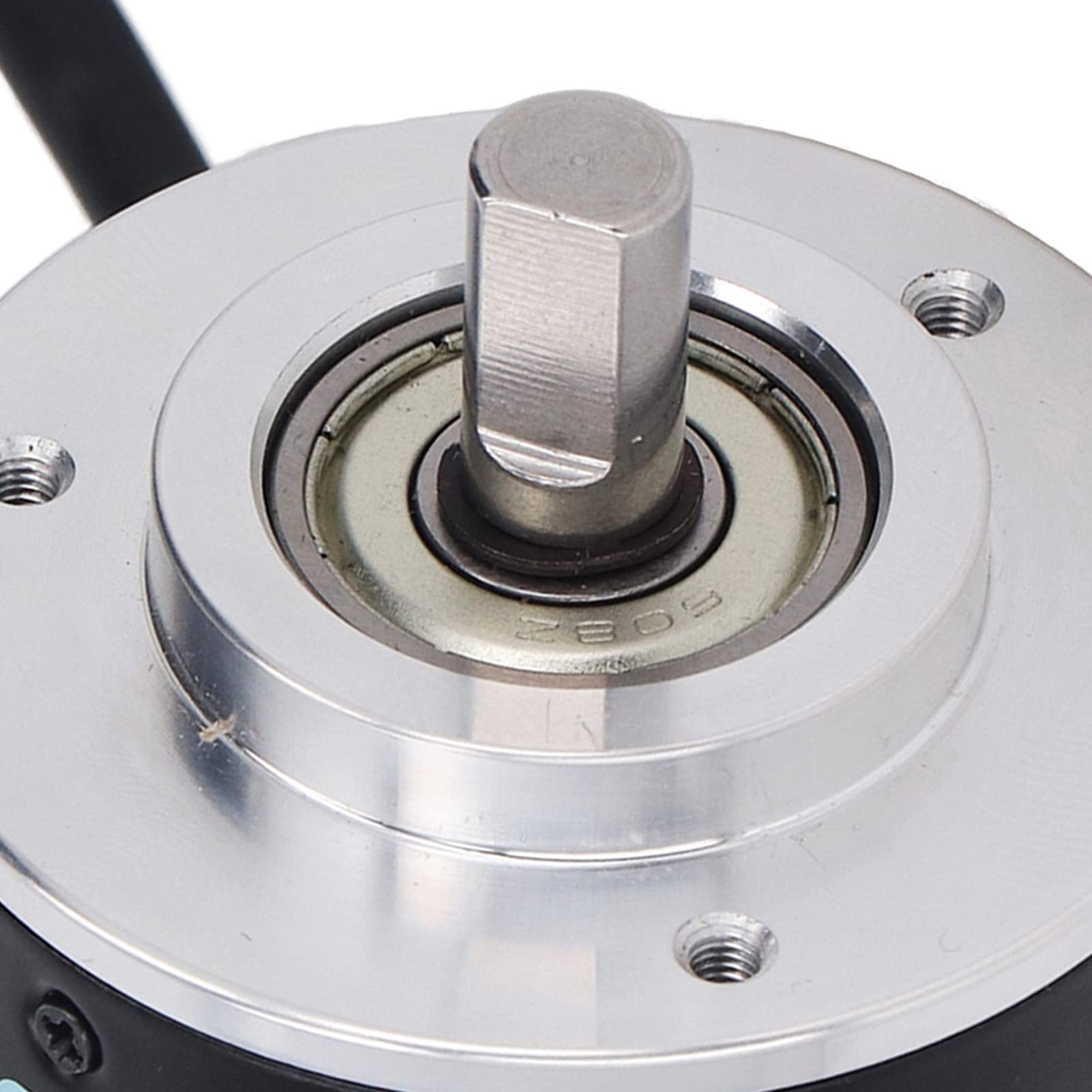 Encoder incremental PNP,DC5-24V 1200P/R IP50 50mm Diámetro exterior Encoder incremental de 2 fases Componente de control de movimiento de 2 fases para control inteligente(1200P/R)