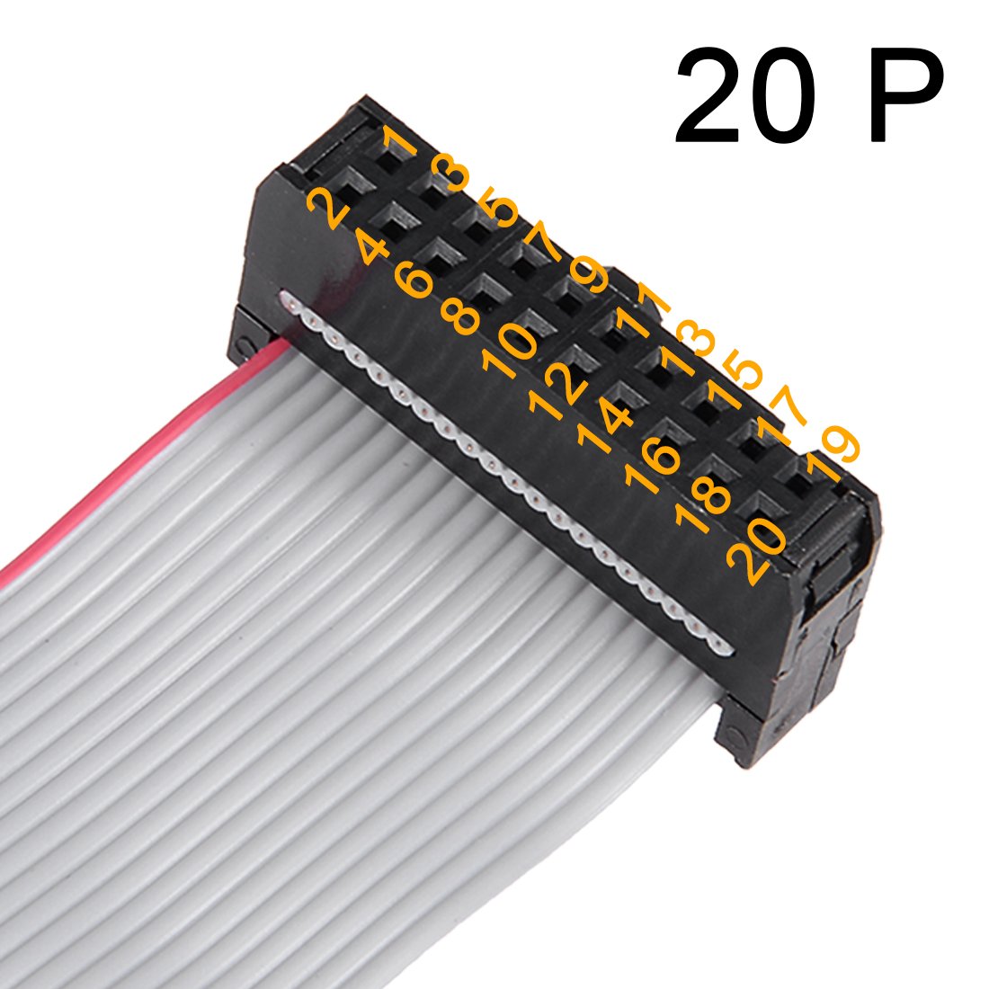 sourcing map 20 Satz Schraubklemmenblock für Leiterplattenmontage 5.08 mm Raster 2 Stifte 15A Stecker für Elektrik Instrumente