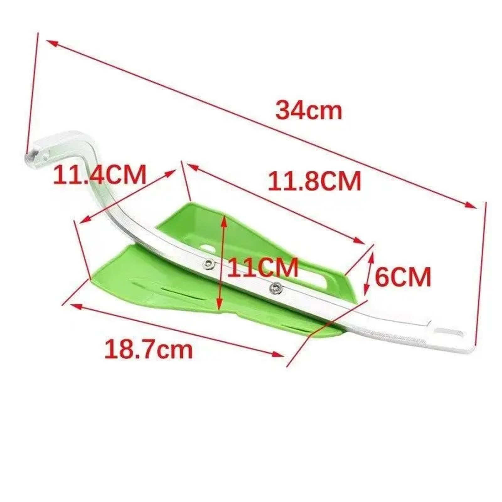 Paramani Moto Adatto per Yamaha EXC SXF KLX KXF YZF WRF Pit Dirt Bike Moto Protezione Della Mano Manubrio Paramani 22 28mm(Yellow)