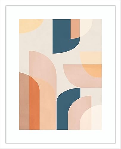 Miniatura 7 de Amanti Art Lienzo decorativo para pared, diseño geométrico retro de Kathrin Pienaar, arte abstracto para pared, decoración moderna de mediados de