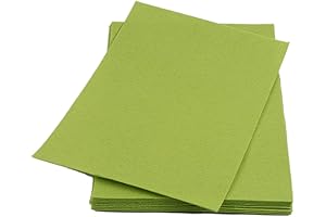 9" x 12" (12-Pack) Lime Green Felt Sheets: Craft & Sewing Paradise Found!