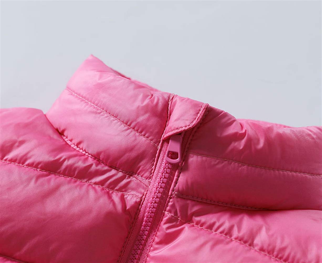 SK Studio Ragazza ragazzo Gilet Piumini Cappotto Imbottito Senza Manica da Bambini Zip Up Giubbotto Invernale