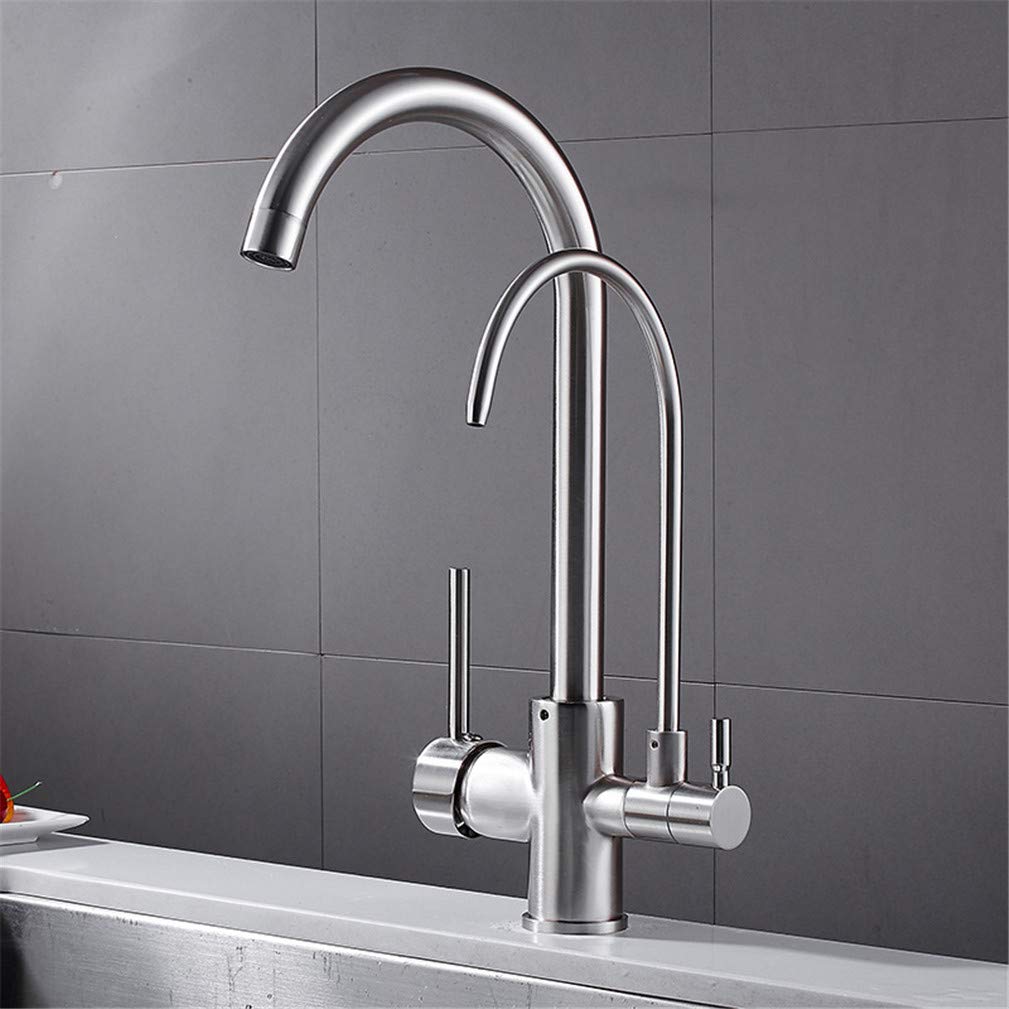 Purificateur d'eau cuisine robinet rotatif anti chlore
