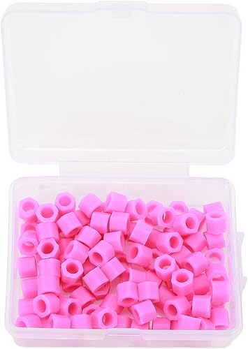 Anillos de color dental, 100 bandas de color de silicona para identificación de instrumentos, anillos de instrumentos dentales, suministros de