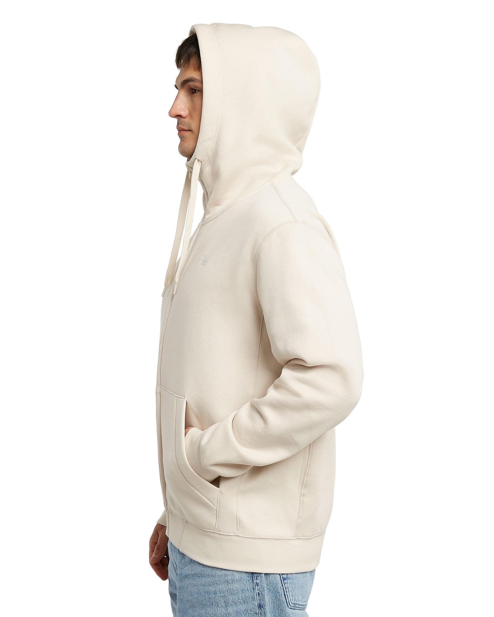 G-Star Kapuzensweatjacke Premium Basic Hooded Zip Sweater – Bild 6