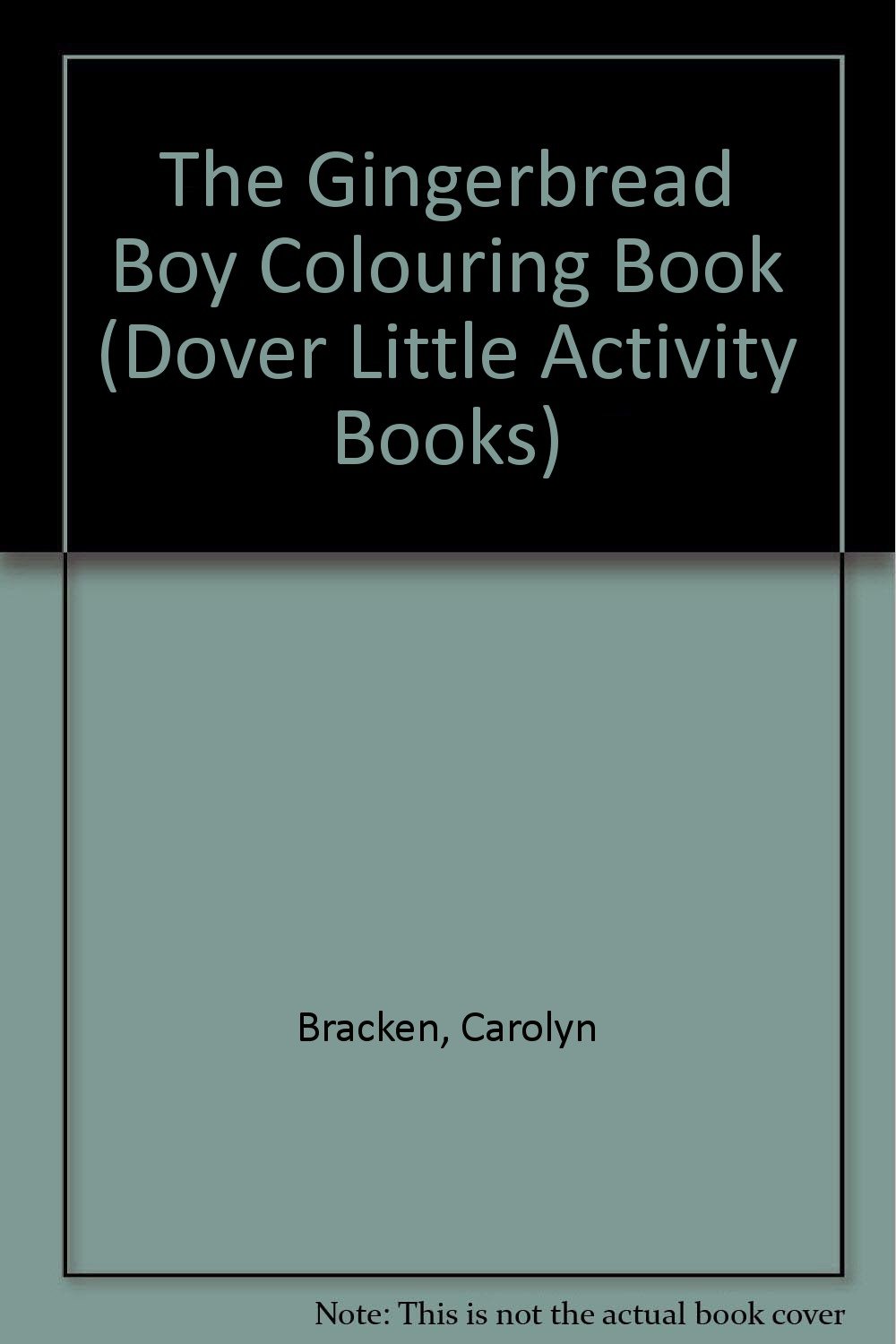 The Gingerbread Boy (Dover Little Activity Books)
