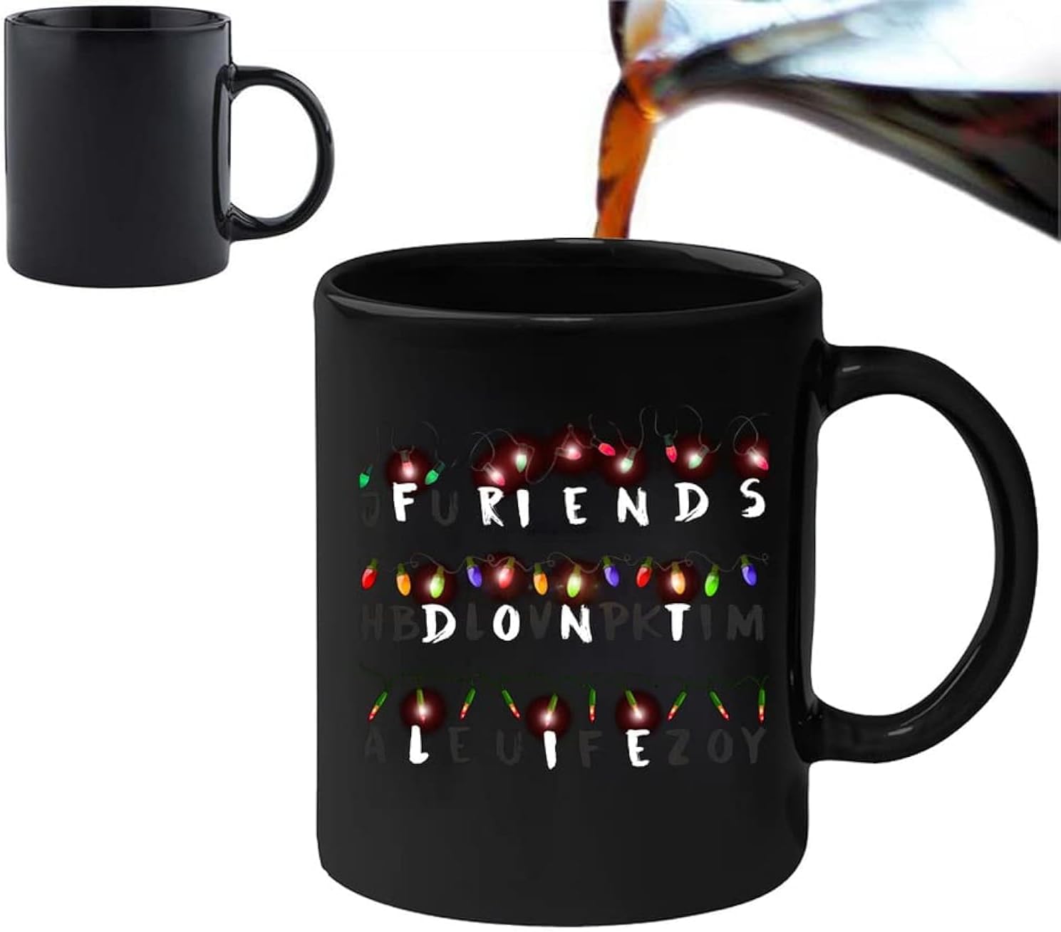 Personalizzato Colorato Arcobaleno 284ml Tazza Magico Unicorno Compleanno Figlia
