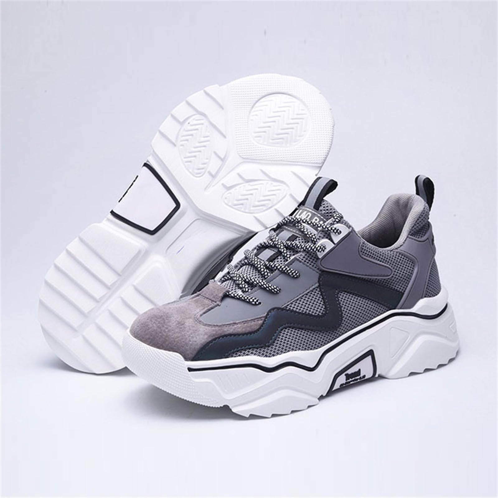 Damskie obuwie ochronne Stalowy nosek Sneaker Odblaskowa platforma Przemysłowe buty budowlane Obuwie robocze