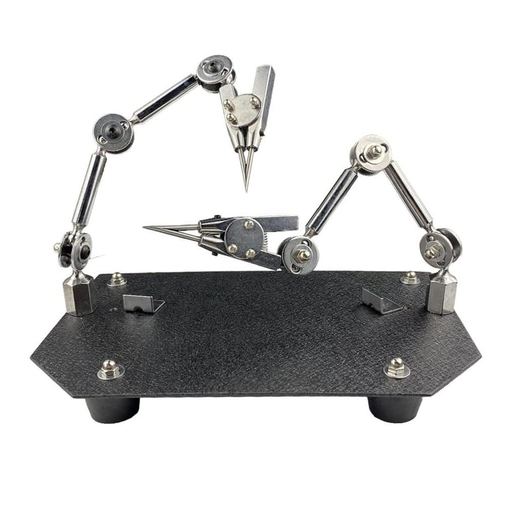 Clip per Saldatura di Terza Mano con Design ad Angolo Regolabile, Ideale per Saldatura e modellazione, utilizzata per l'osservazione di Piccoli Oggetti, creazione