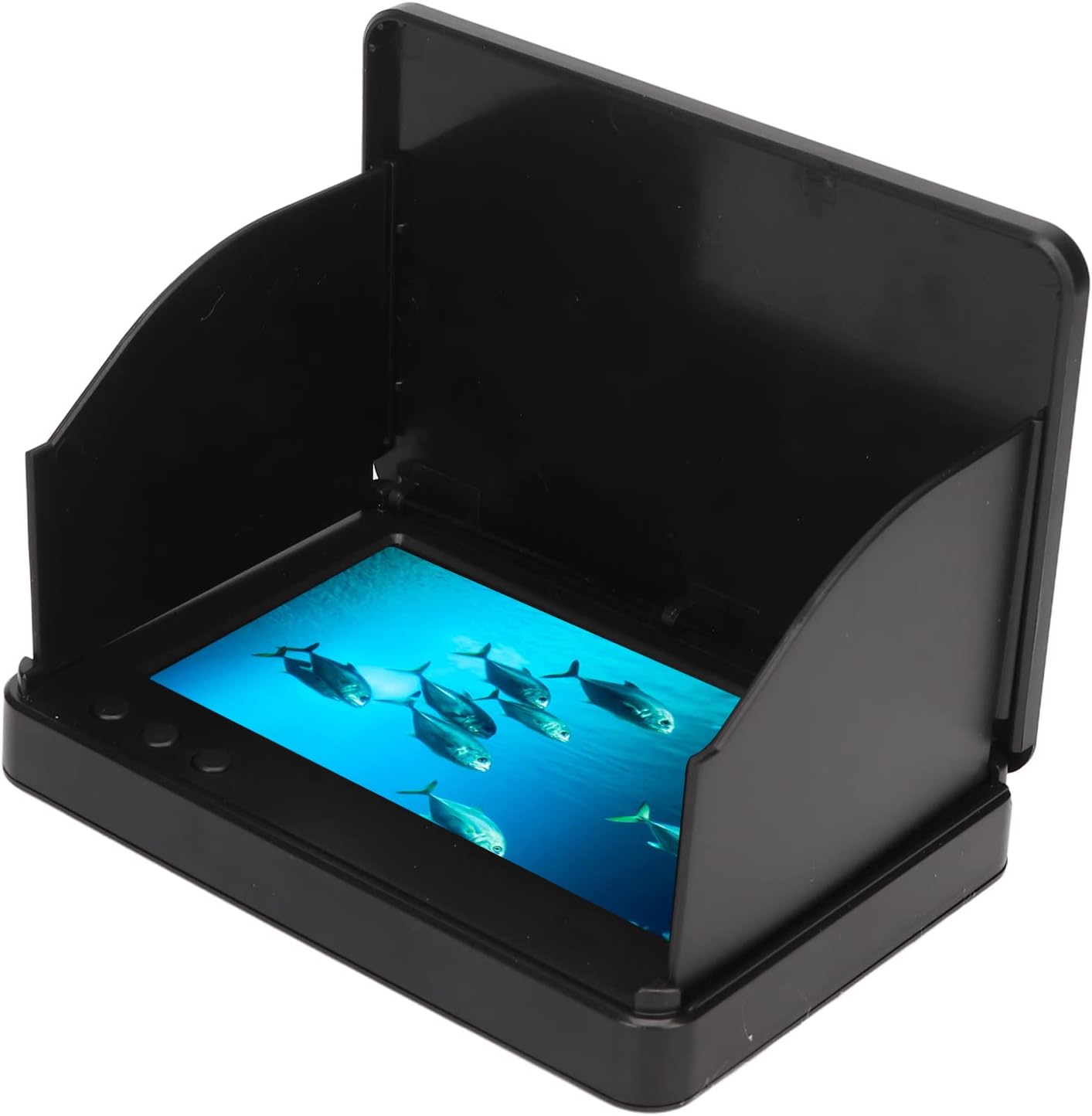 水中魚モニター、5 インチ IP67 800×480 LCD ビジュアル魚群探知機