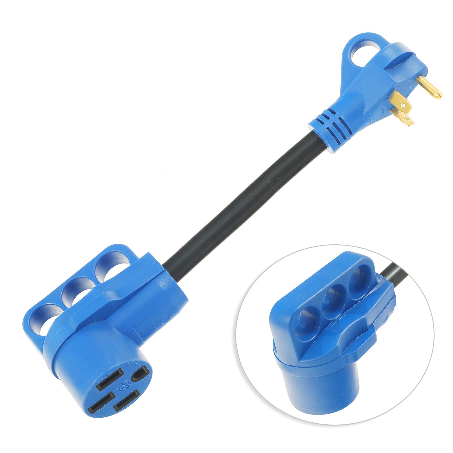 Snapklik.com : 50 Amp RV Cord To 30 Amp Power Outlet - 50 Amp Female To ...