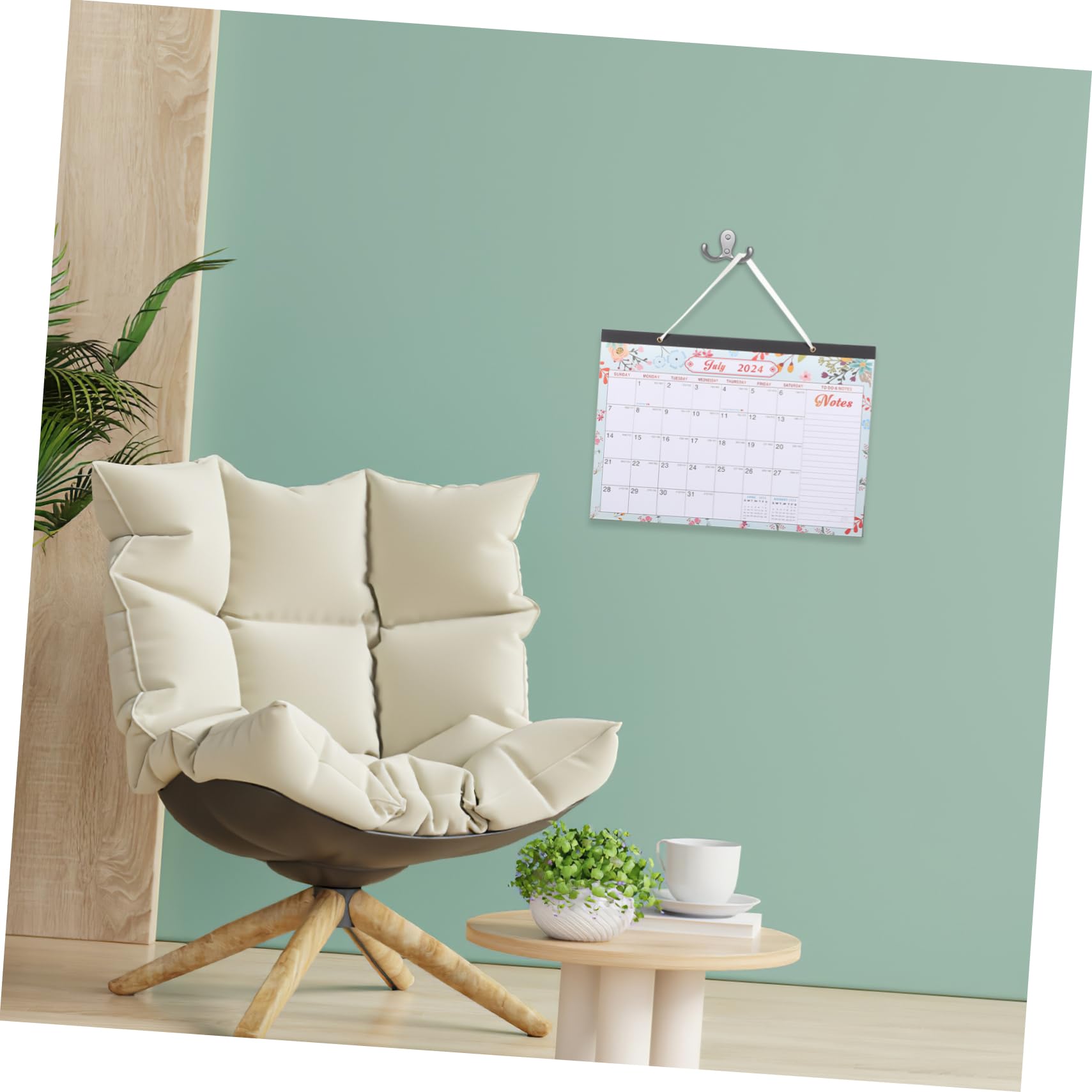 VILLCASE 3stücke Wandkalender Englische Monatsübersicht Hängender Kalender Für Zuhause Und Büro Praktischer Täglicher Planer Design Für