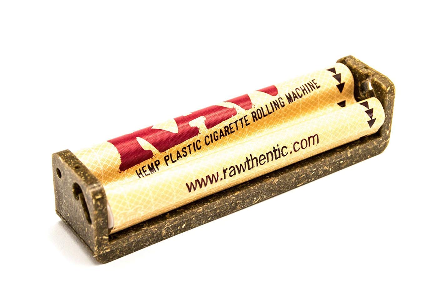 Raw King Size Organic Deal - King Size Slim Organic Rolling Papers, 110mm Rolling Machine and Wide Filter Tips INCLUDES Black Velvet Pouch