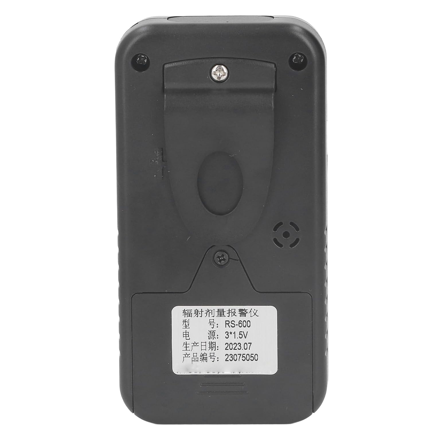 Nuclear Radiation Detector Geiger Counter Real Time Detection Sound Alarm Radiation Dosimeter for Home Laboratory Industrial Use ABS Material