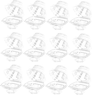 50pcs Boxes Cake Packing Box Cup Cake Paper Cup Disposable Cake Stand Moon Cake Trays Plastic Container Cupcake Carrier Mini Paper Cups Sandwich Container Egg Tart Dessert The Pet