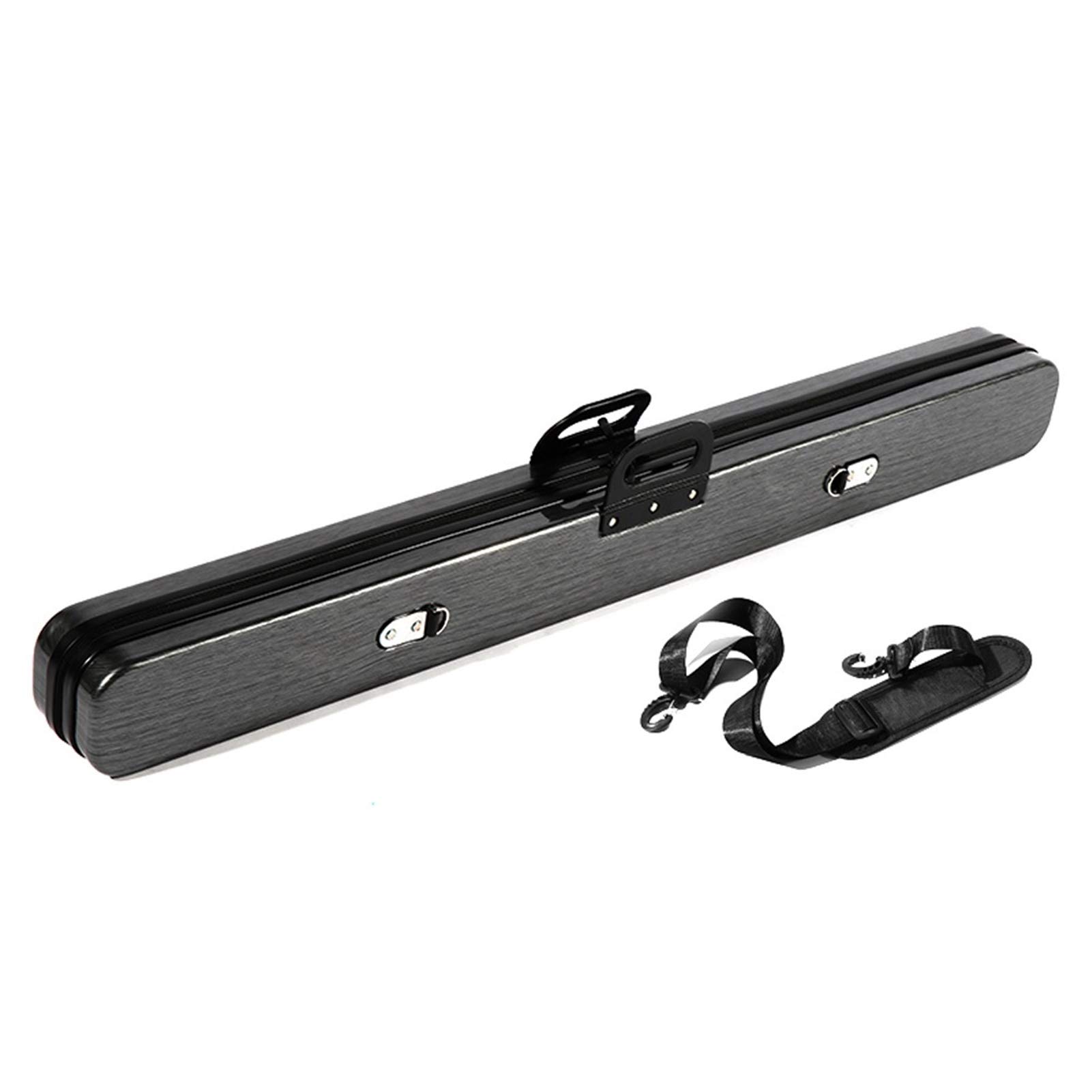 YRU 3/4 Snooker Fourreau de Queue de Billard, 122cm for Centre commun Queues Sac Accessoires-Maintient Billard 4 Pool Cue