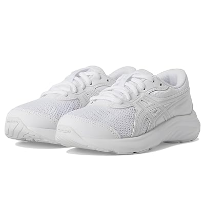 ASICS Kids Contend 9 GS (Little Kid/Big Kid) Kids Shoes White/Glacier Grey