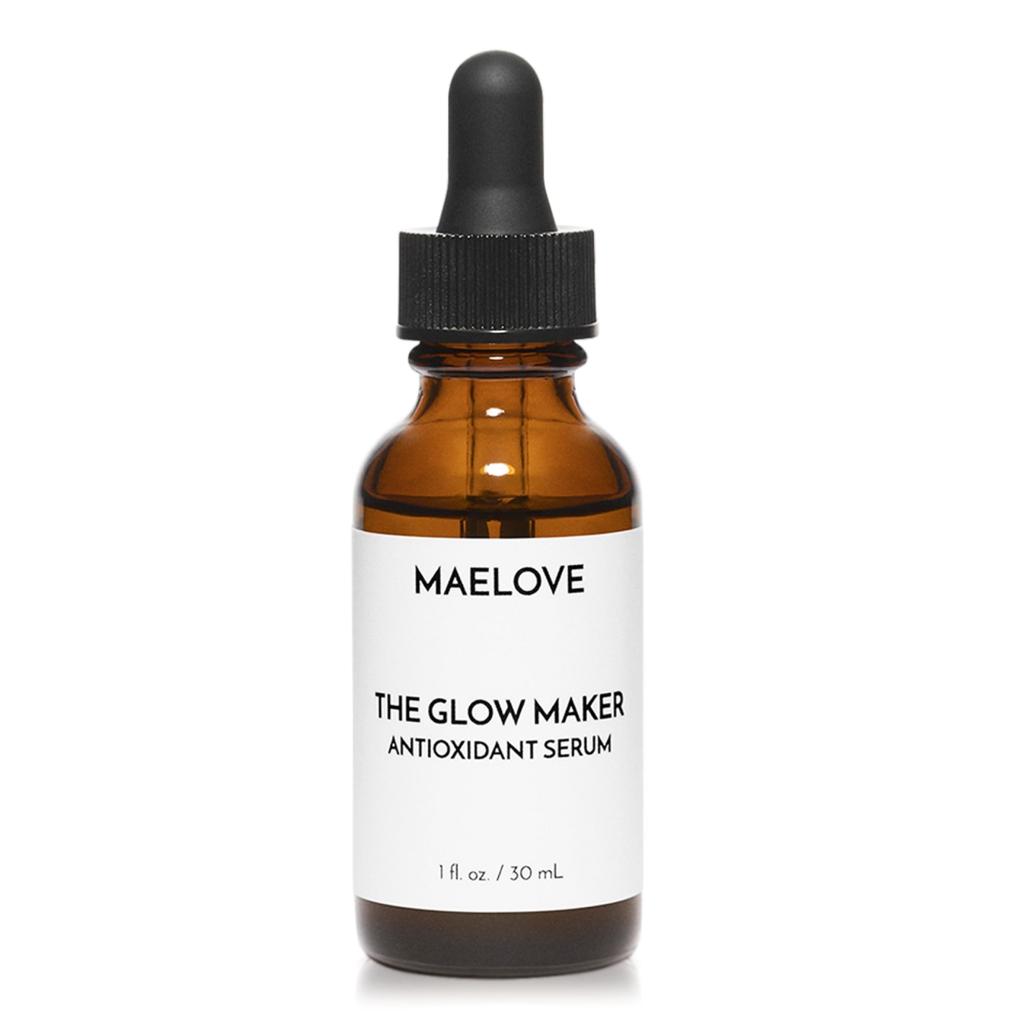 The Glow Maker Vitamin C Serum with Vitamins C, E, Ferulic & Hyaluronic Acid, Unscented, Award-Winning Brightening and Hydrating Facial Serum, 1.0 fl oz