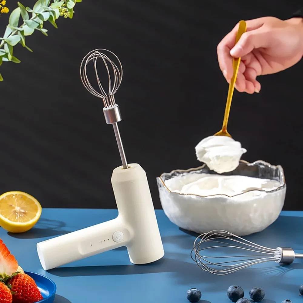 SHIPLORD® Powerful Wireless Handheld Electric Mixer for Effortless Kitchen Mixing ‚¨ Perfect for Eggs Cream & More-image-48