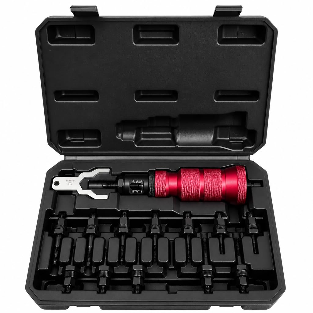 CORWIN X1 Pull-to-Stroke Rivet Nut Drill Adapter, M3-M10 & 6-32 to 3/8-16 — Amazon image 7