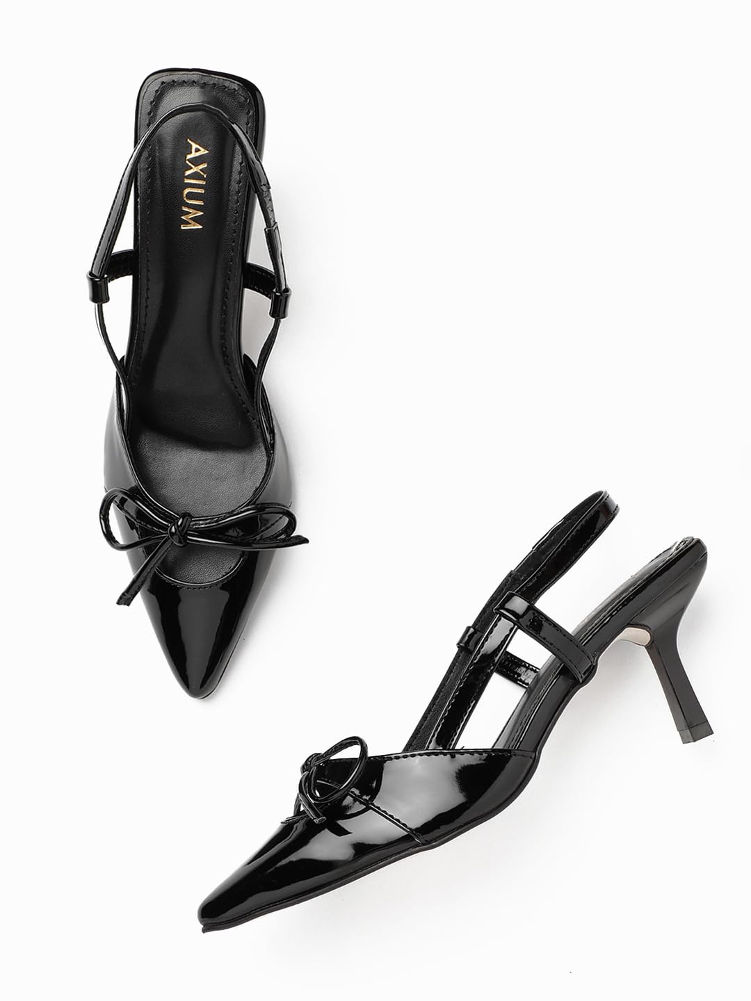 Women's Bow Pump Slim Heels, 3inch (BLY236)-image-40
