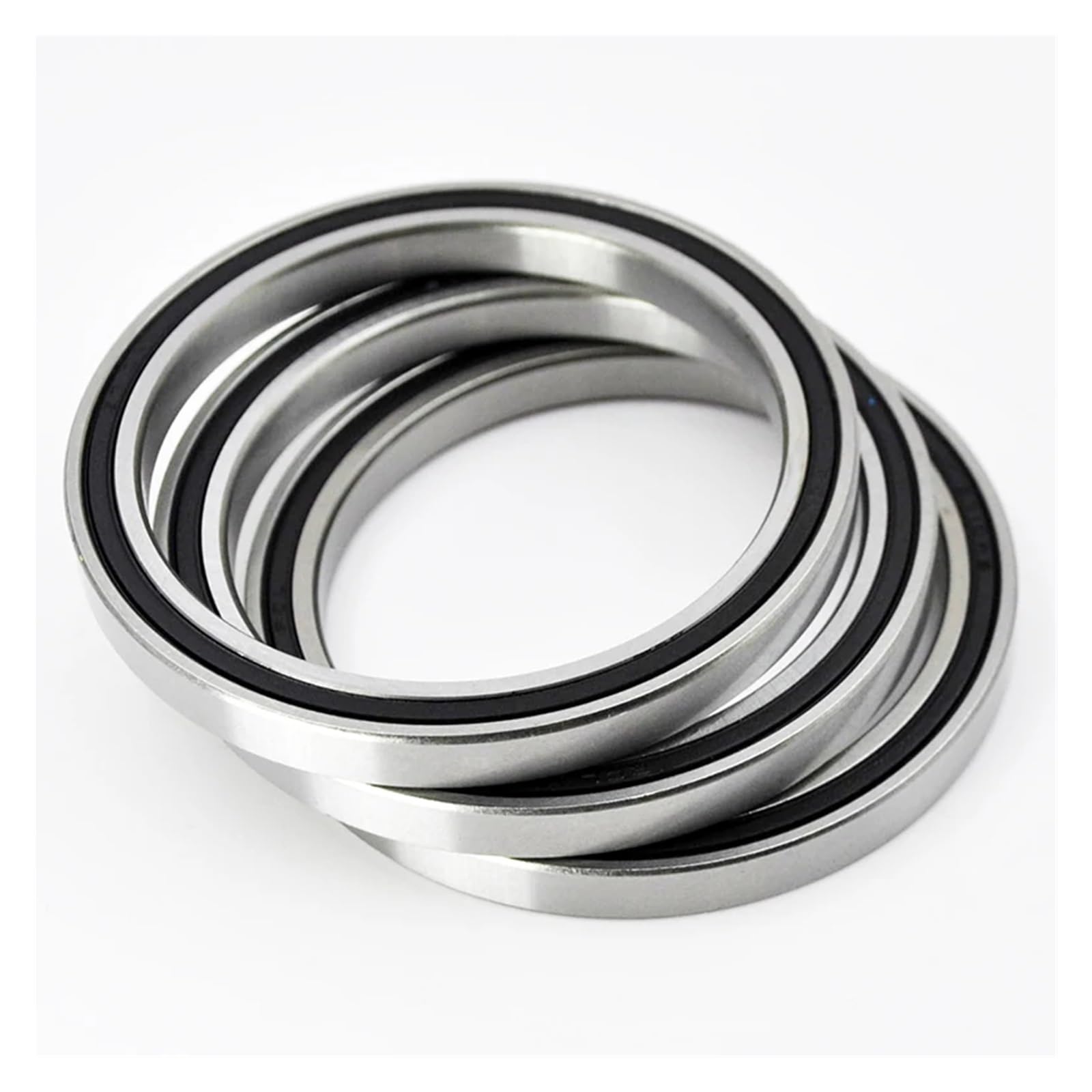 2pcs 6706 6707 6708 6709 6710 2RS RS Thin Section Bearing Deep Groove Ball Bearings(6709-2RS 45x55x6mm)