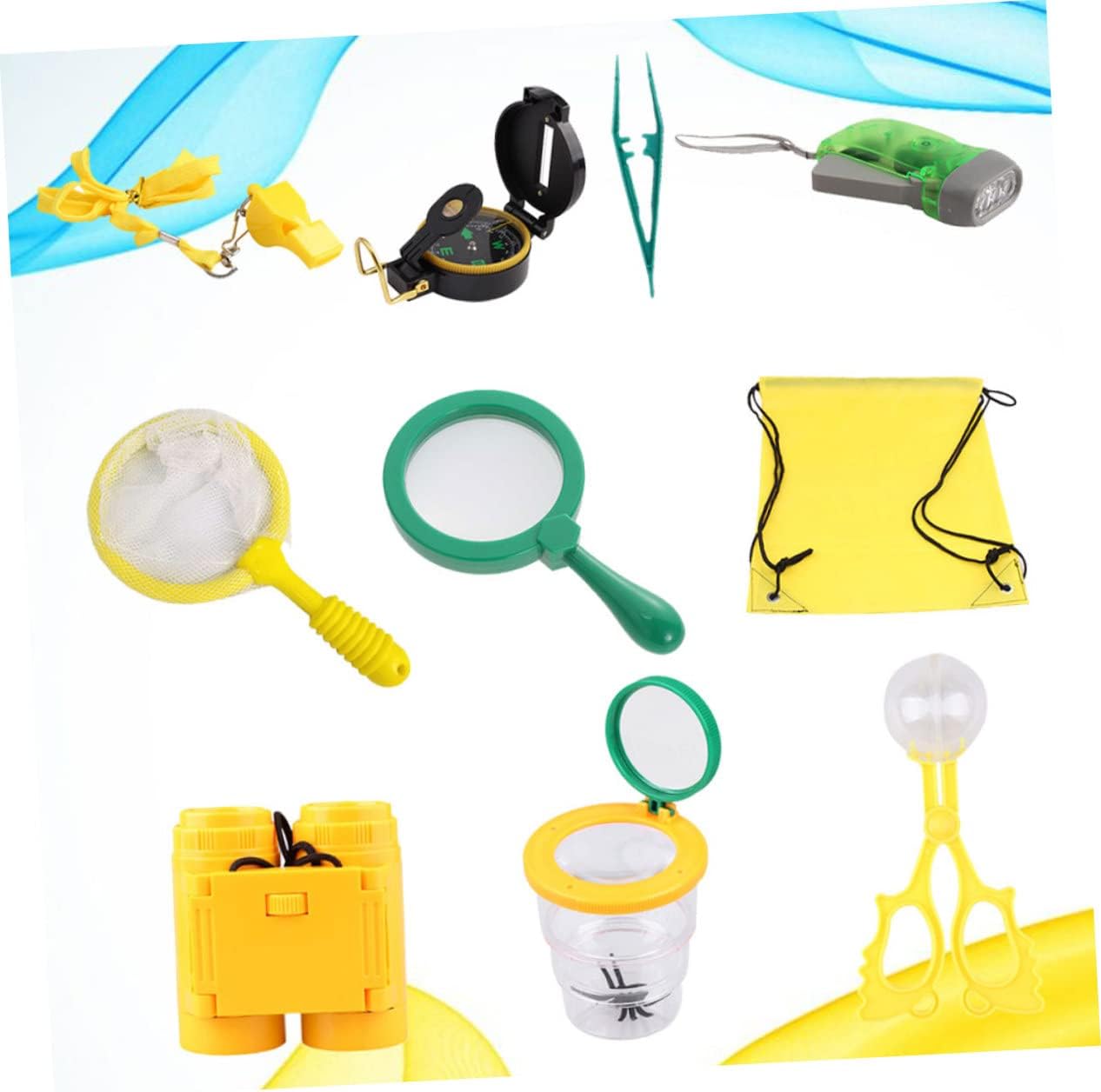 Yardwe 10Pcs Observation Kit for Lightweight Outdoor Exploring Tools for Wilderness Insect Watching Educational for Nature Enthusiasts