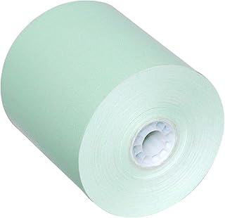 PM Company Thermal POS Rolls, 3 1/8 Inch x 230 feet, Green, 50 Rolls per Carton (05214G)