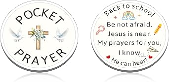 Christian Gifts Back to School Supplies for 4th 5th 6th 1st Grade Students Teen Boys Girls Religious Door Room Essentials School Stuff Off to College First Day of School Baptism Gifts Serenity Prayer