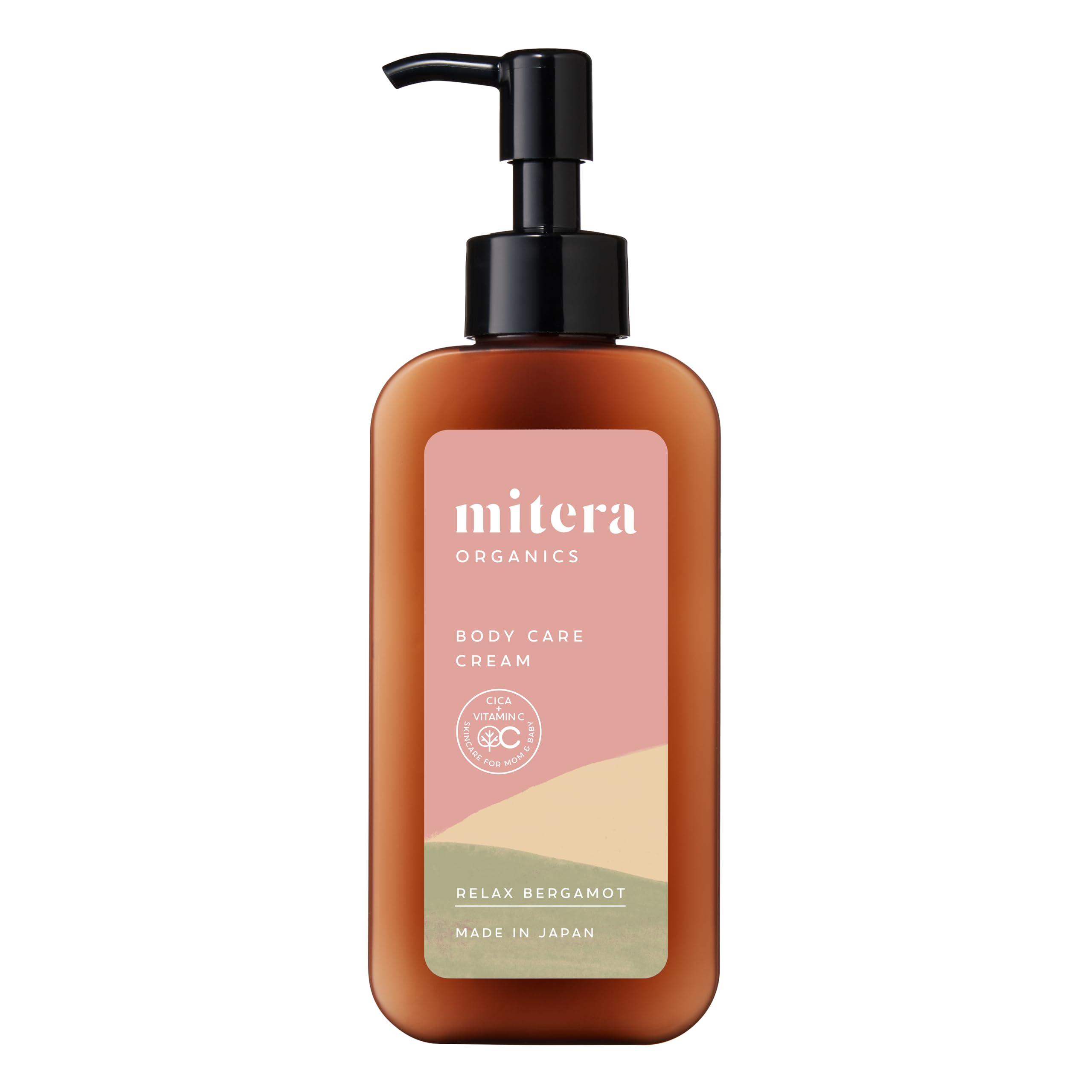 【LDK A評価】mitera organics マタニティクリーム 150ml 1本3役 妊娠肌 かゆみ 黒ずみ マタニティ ボディクリーム CICA シアバター ビタミンC アミノ酸 レジストリル (微香性)