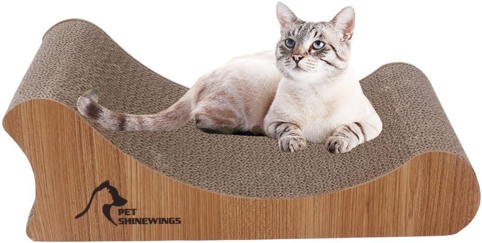 Cat Scratching Board Pad Scratcher Lounge with Catnip Cat toy