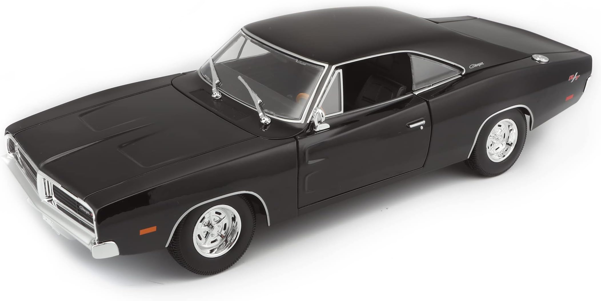 Maisto 531387B Dodge Charger R/T (1969) 1:18 Scale Model car, Black