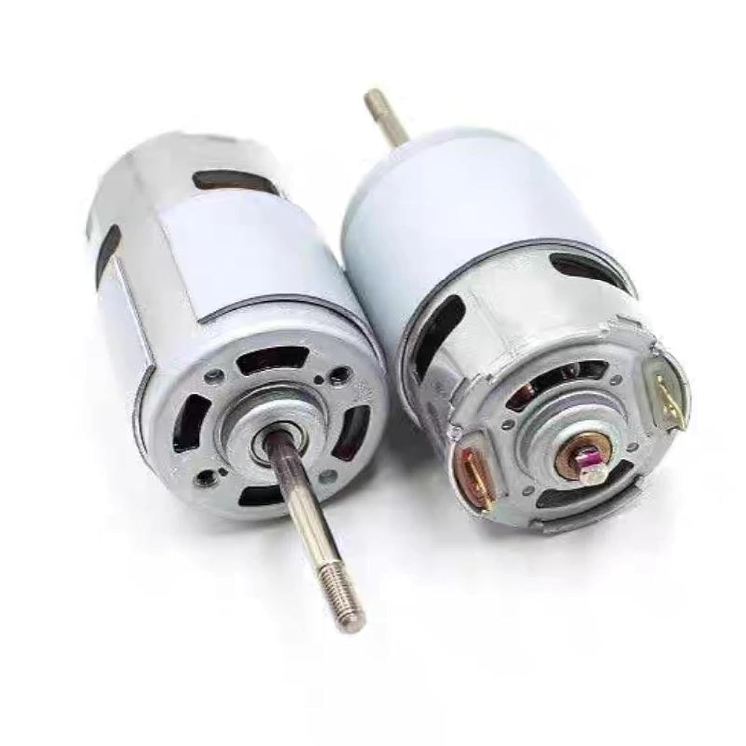 High-Performance 775 DC Motor, 36V CW Ball Bearing, 7-Pole Rotor Design with M5 Thread, Large Torque Low Noise Gear Motor for Industrial Applications