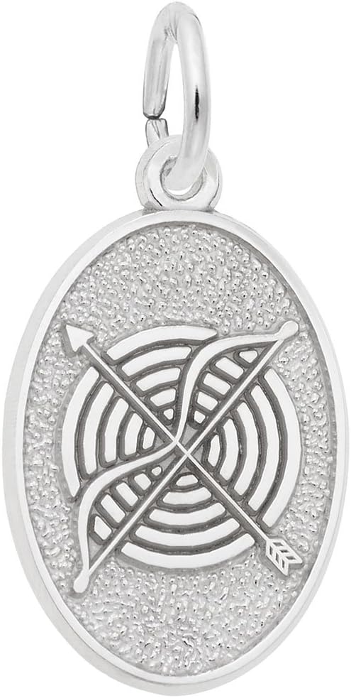 Archery Charm in Sterling Silver | Rembrandt Charms