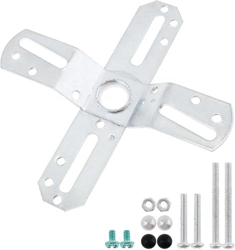 Miniatura 8 de RTNLIT Soporte de montaje de lámpara de 4 pulgadas, barra transversal universal de 180 grados de rotación y fija, piezas de iluminación