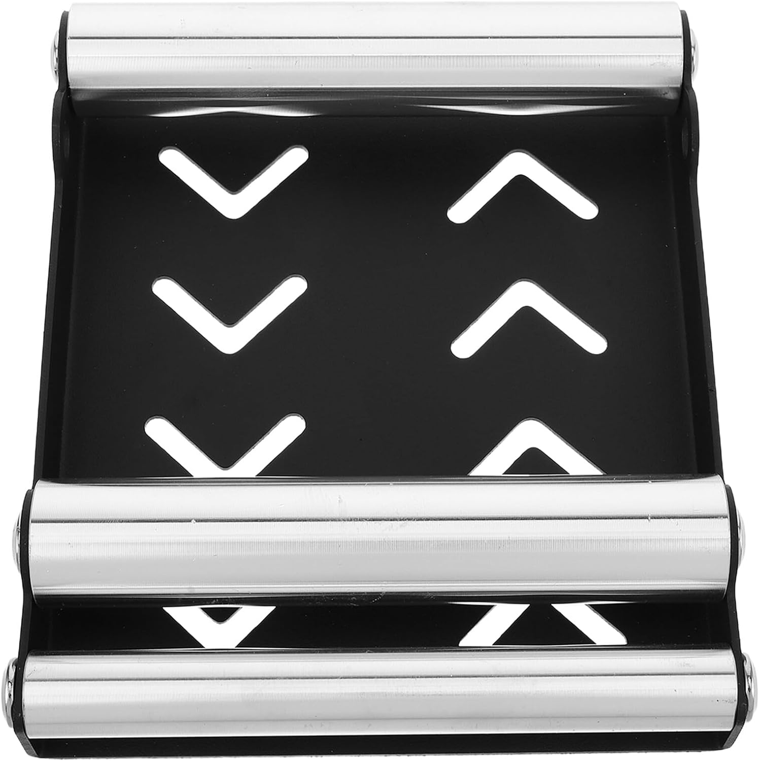 Garneck Adjustable Motorcycle Tire Cleaning Stand with Roller Support, Heavy Duty Chain Rack, Universal Maintenance Tool for Motorbike Tire and Chain Care