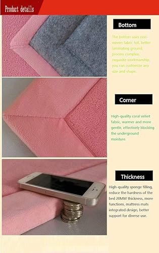 Miniatura 1 de V-mix - Alfombra de juego para bebé, tapetes de felpa y espuma tejidos a mano para gatear y jugar, para bebés, niños pequeños, esterilla de yoga,