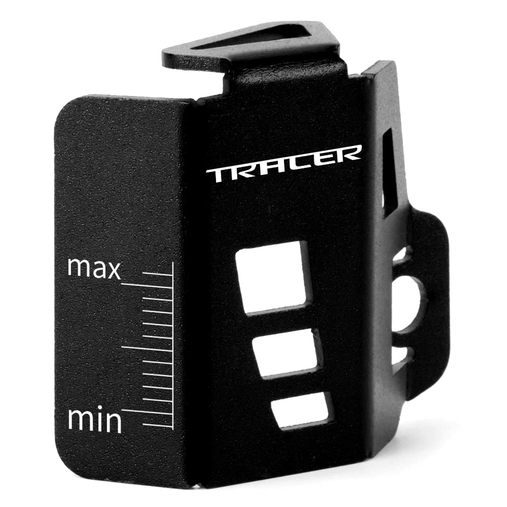 Modeer Serbatoio liquido freno CNC per serbatoio posteriore serbatoio olio protezione contenitore per Ya.maha Tracer 7/gt Tracer 9/gt Tracer 700/gt Tracer 900/gt Accessori ogni anno (nero)
