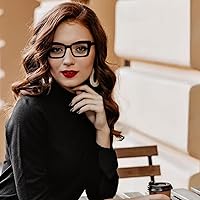 Vista 2 de DXYXYO Oversized Square Reading Glasses for Women Blue Light Blocking Oprah Style Thick Frame Readers with Spring Hinge