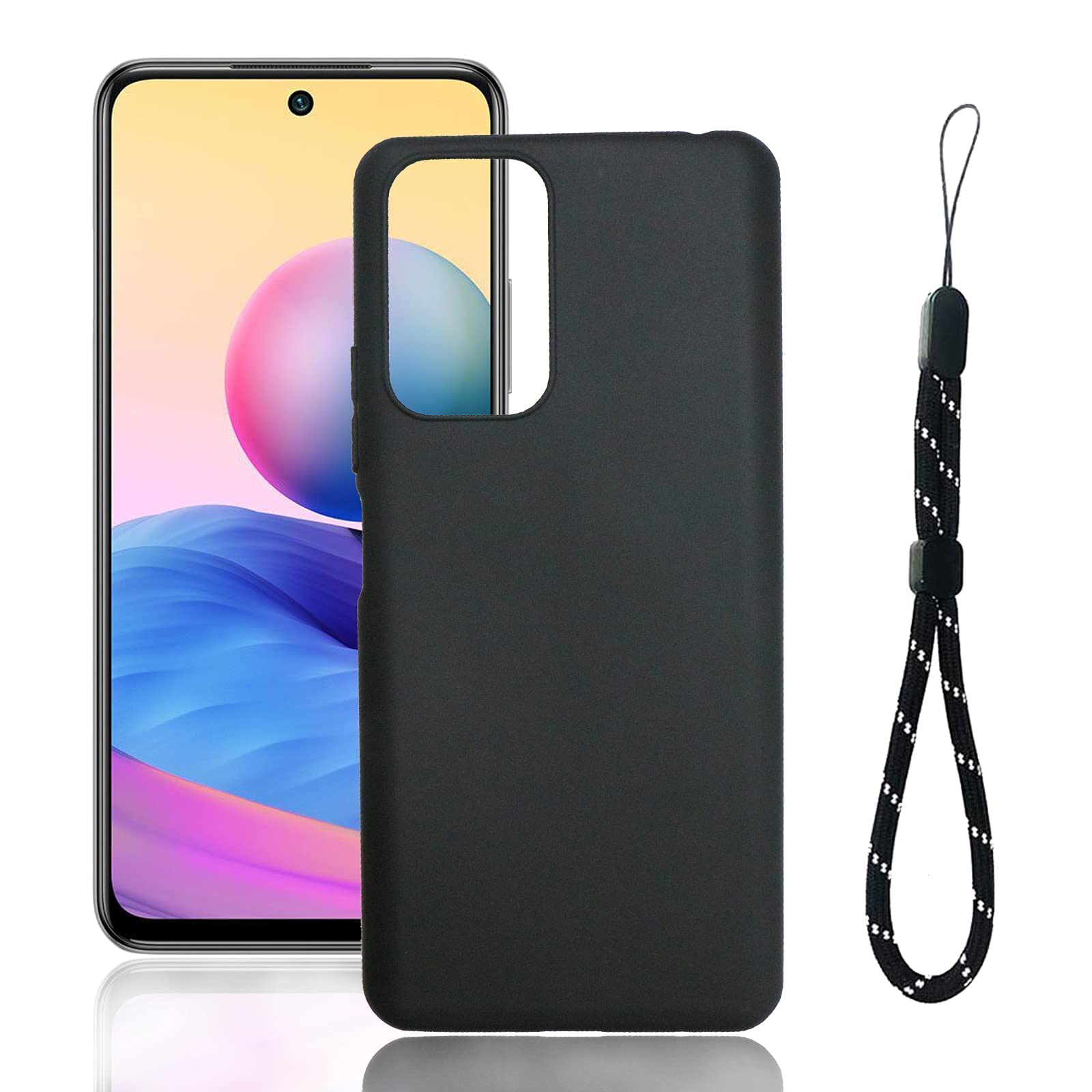 Redmi Note 10 JE 本体 ケース付き Redmi Note 10 JE XIG02 TPUケース クリア 10T A101XM 保護