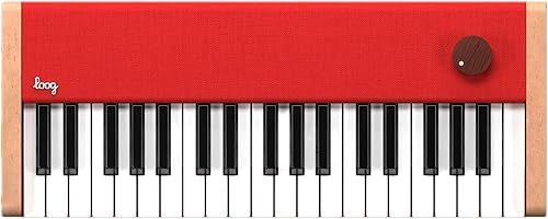 Loog piano digital - teclado portátil para principiantes con sonido de grado músico, MIDI sobre USB-C recargable instrumento educativo musical