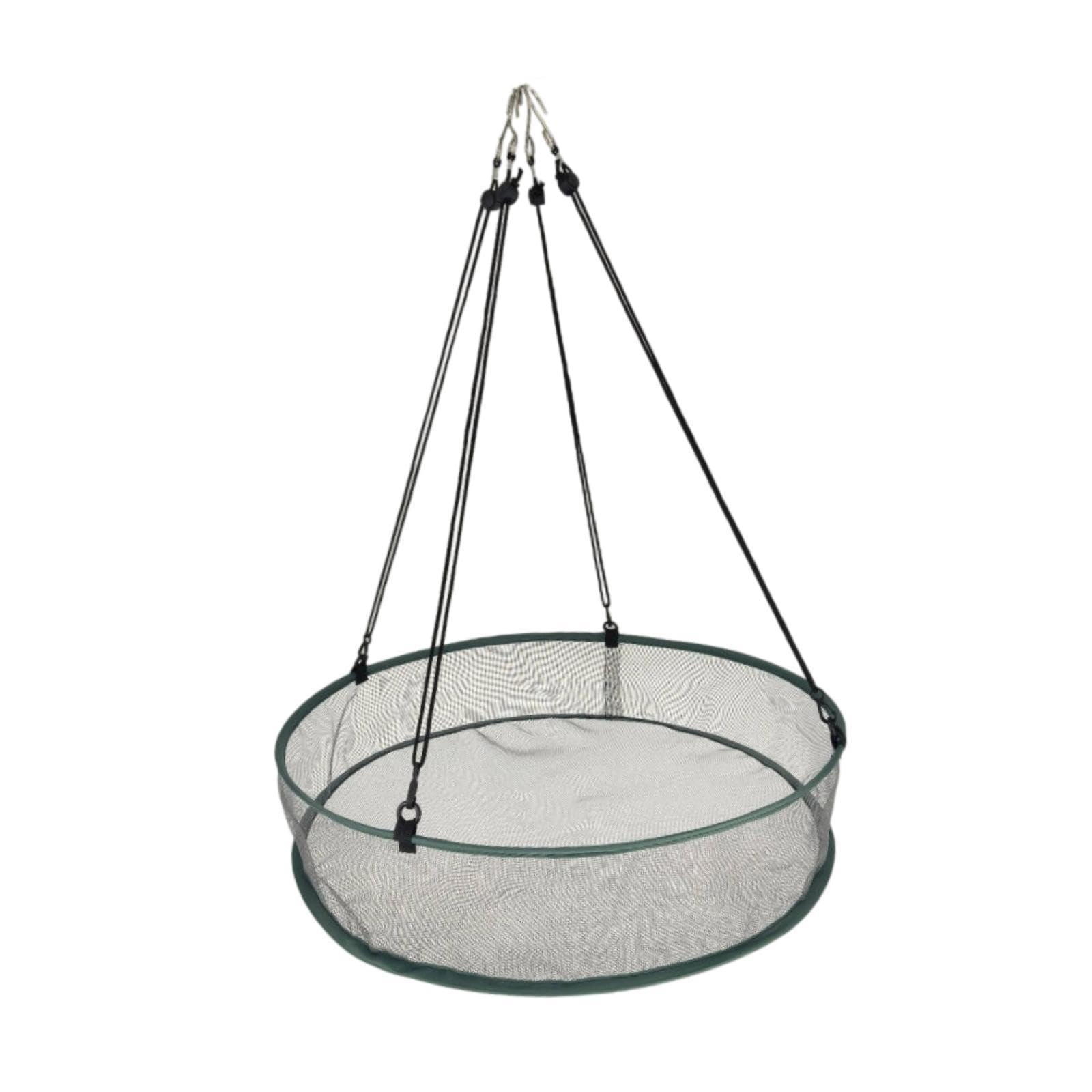kowaku Recogedor de Semillas para Aves, Soporte Colgante, Accesorio para Comedero en Exteriores, Gris