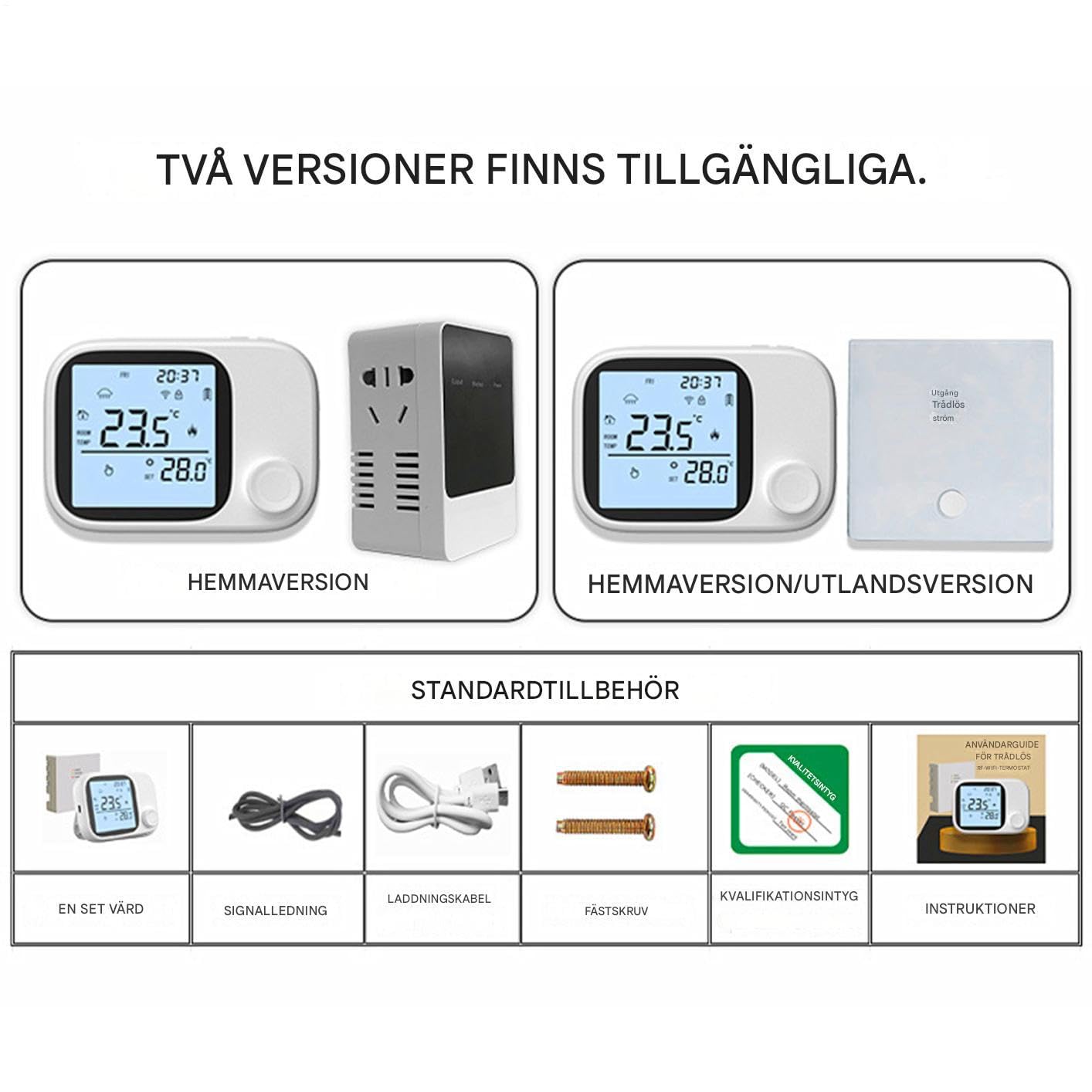 Termostati WiFi per la Casa Monitor Di Temperatura A Display Digitale | Termostato Wi-Fi Intelligente Controllo APP E Vocale Per Casa Ufficio Camera Soggiorno