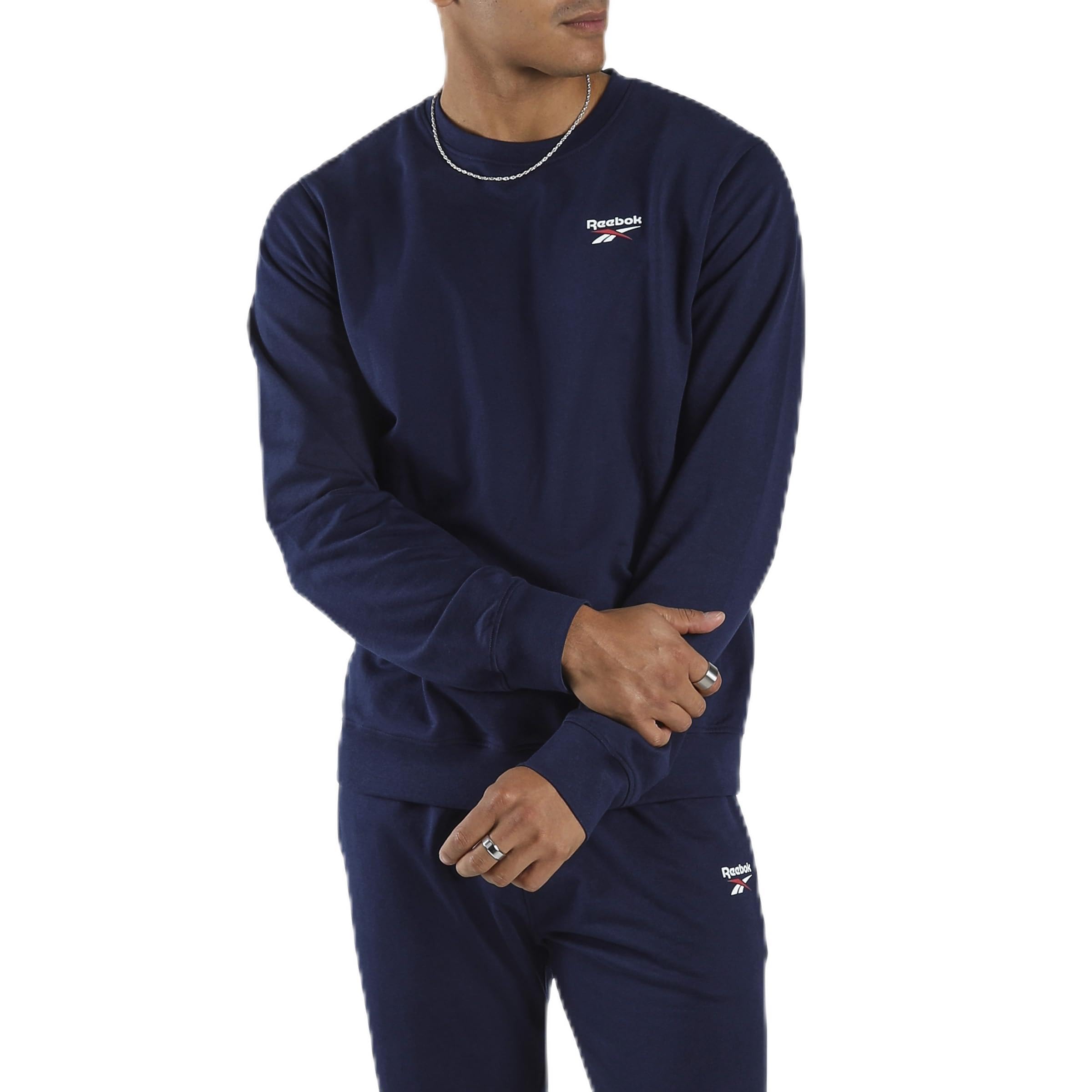 Reebok ID Small Logo Crew Sweatshirt Blue