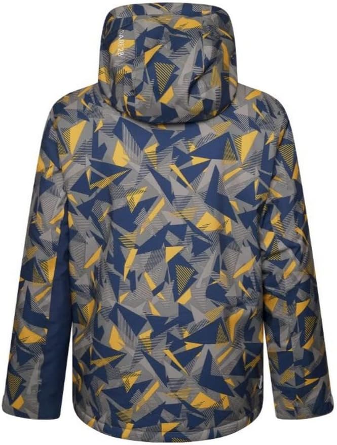 Dare 2b Childrens/Kids Glee II Geometric Ski Jacket (6-7 Years) (Moss Yellow/Agave Green)